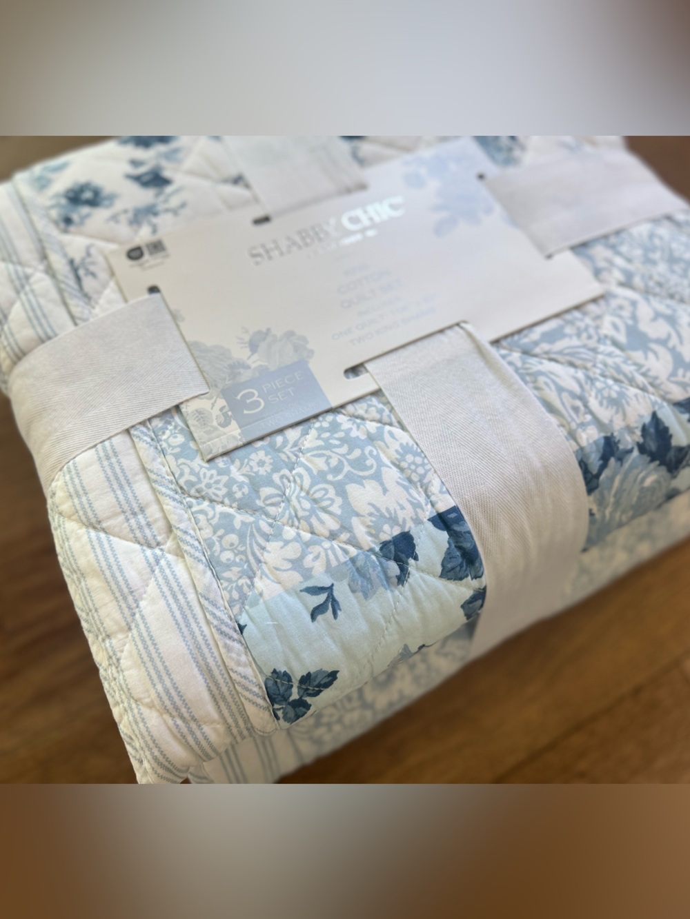 🎉LAST PIECE🎉Shabby Chic Cotton Quilt Set - Picture 4 of 11